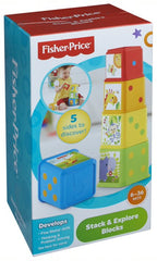 Fisher Price Stack And Explore Blocks - Toyworld