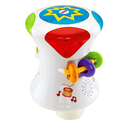 Fisher Price Bright Beats 2 In 1 Musical Drum Roll Img 1 - Toyworld