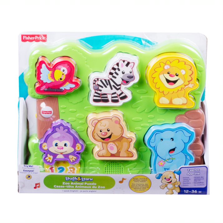 Fisher Price Laugh And Learn Zoo Animal Puzzle - Toyworld