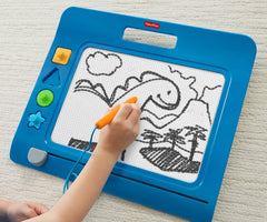 Fisher Price Doodle Pro Super Stamper Blue Img 1 - Toyworld