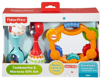 Fisher Price Tambourine And Maracas Gift Set - Toyworld