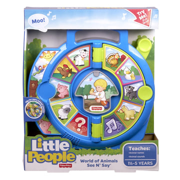 Fisher Price Little People World Of Animals See N Say - Toyworld