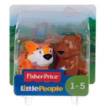 Fisher Price Little People Figure Tiger And Bear - Toyworld