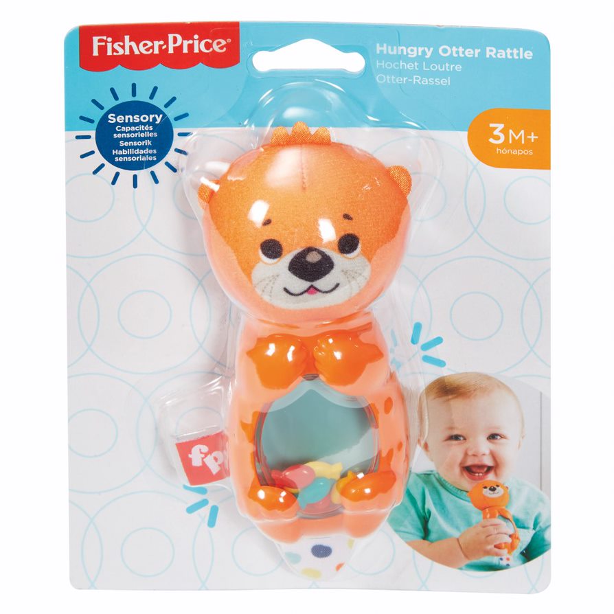 Fisher Price Shake Rattle & Clack Otter - Toyworld