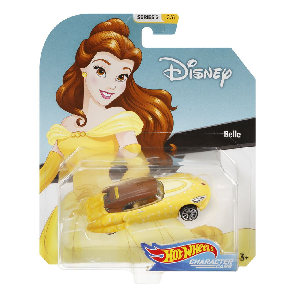 Hot Wheels Disney Character Car Series 2 36 Belle - Toyworld