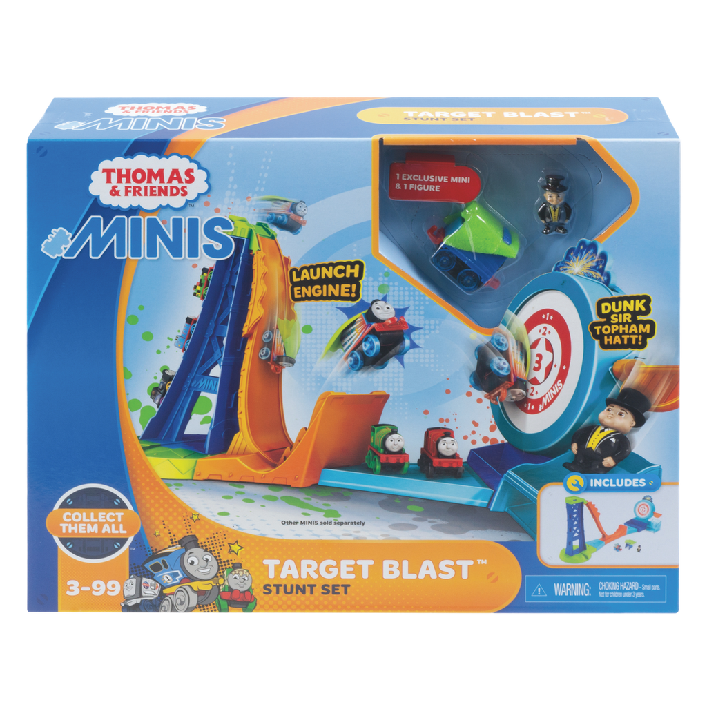 Thomas Friends Minis Target Blast Stunt Set - Toyworld