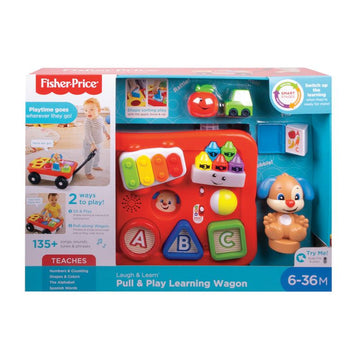 Fisher Price Pull Play Learning Wagon - Toyworld