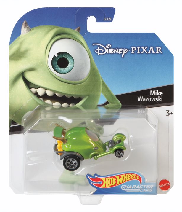 Hot Wheels Disney Character Cars Mike Wazowski - Toyworld