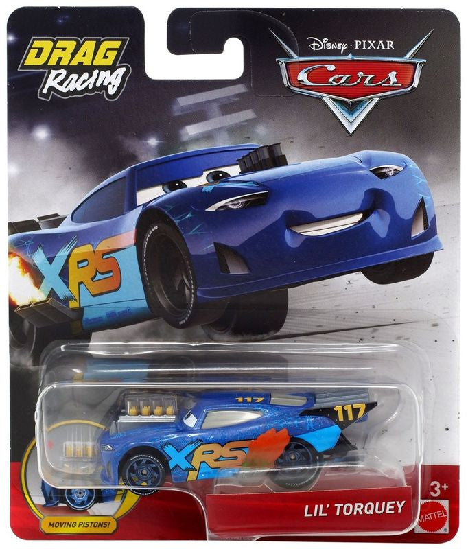 Disney Pixar Cars Xrs Drag Racing Single Lil Torquey - Toyworld