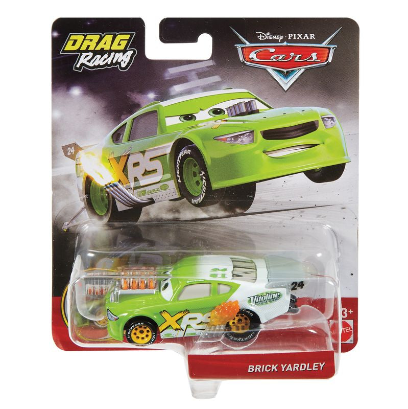 Disney Pixar Cars Xrs Drag Racing Single Brick Yardley - Toyworld