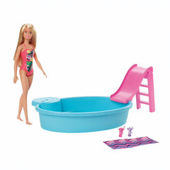 Barbie Estate Pool With Doll Img 1 - Toyworld