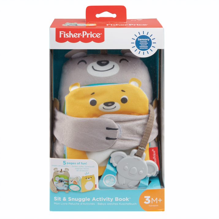 Fisher Price Newborn Sit Snuggle Activity Book - Toyworld