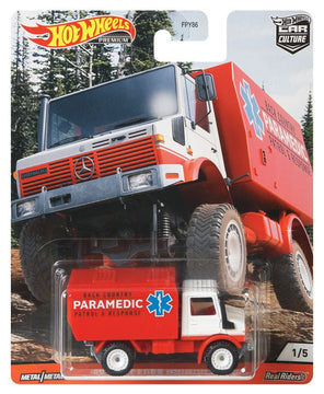 Hot Wheels Car Culture 88 Mercedes Unimog - Toyworld