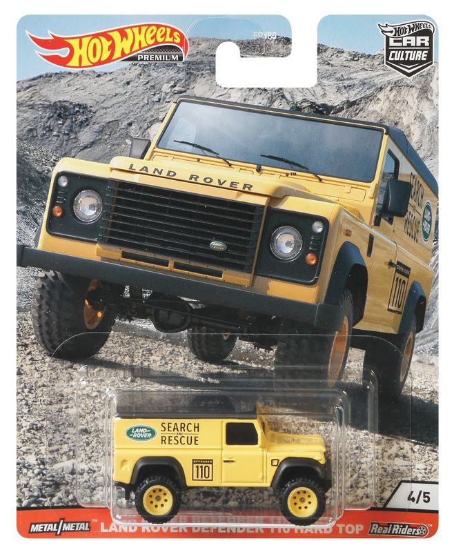 Hot Wheels Car Culture Land Rover Defender 110 Hardtop - Toyworld