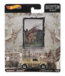 Hot Wheels Pop Culture Vehicle Led Zeppelin 45 67 Austin Mini Van - Toyworld