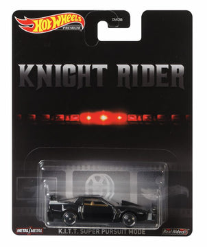 Hot Wheels Premium Knight Rider Kitt Super Pursuit Mode - Toyworld