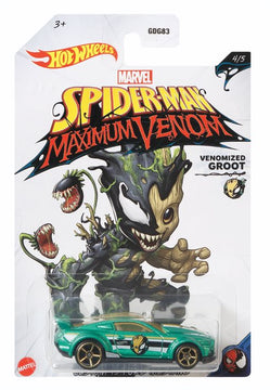 Hot Wheels Marvel Spiderman Maximum Venom Venomized Groot - Toyworld