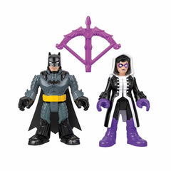 Imaginext Super Friends Fig Batman And Huntress Img 1 - Toyworld