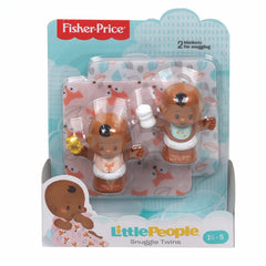 Little People Babies Figures Brown - Toyworld