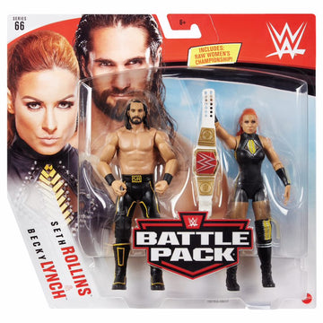 Wwe Figure Becky Lynch Andh Rollins - Toyworld