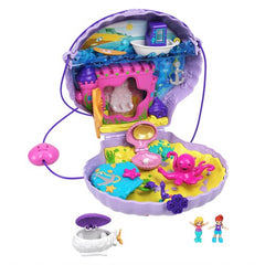 Polly Pocket Large Wearable Compact Tiny Power Shell Purse Img 1 - Toyworld