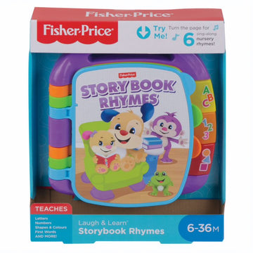 Fisher Price Story Book Rhymes Purple - Toyworld
