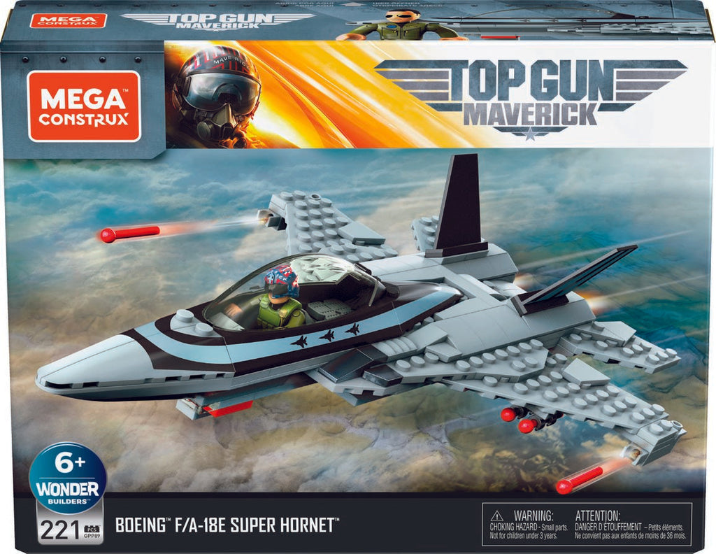 Mega Construx Top Gun Maverick Super Hornet - Toyworld