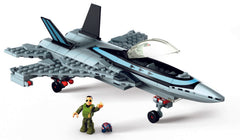 Mega Construx Top Gun Maverick Super Hornet Img 1 - Toyworld