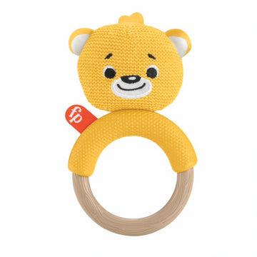 Fisher Price Knit Teether Bear - Toyworld