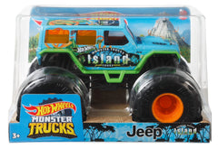 Hot Wheels Monster Trucks Jeep Island Tours - Toyworld