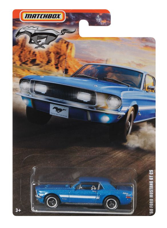 Matchbox Themed 68 Ford Mustang Gt Cs - Toyworld