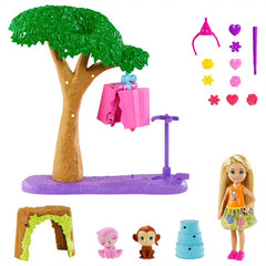 Barbie Chelsea The Lost Birthday Monkey Play Set Img 2 - Toyworld