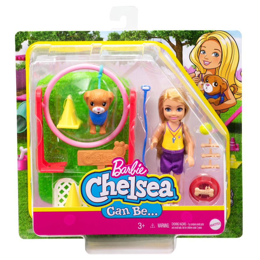 Barbie Chelsea Can Be A Dog Trainer Playset - Toyworld