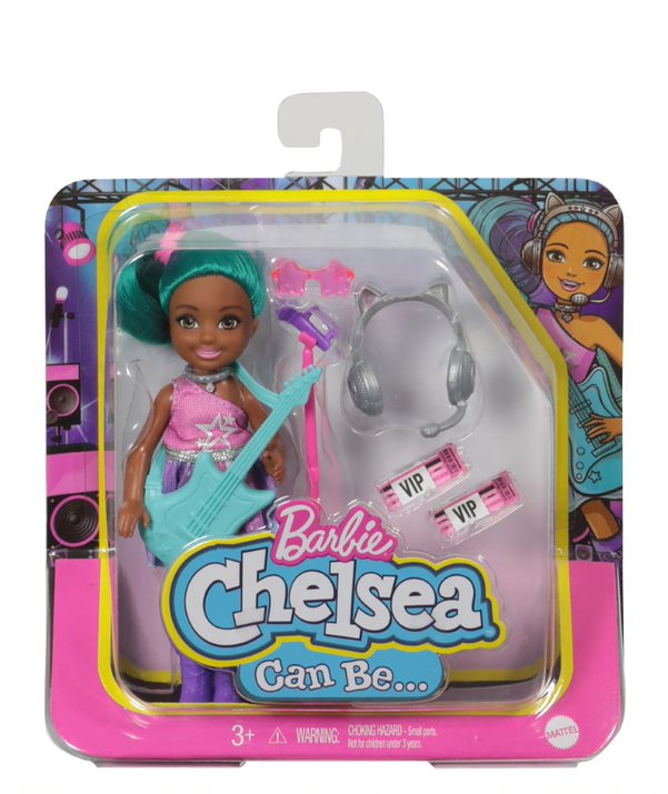 Barbie Chelsea Can Be A Rockstar Doll - Toyworld