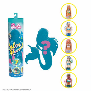 Barbie Color Reveal Mermaid Doll - Toyworld