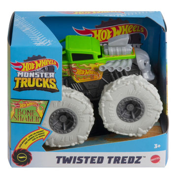 Hot Wheels Monster Trucks Twisted Tredz Bone Shaker - Toyworld