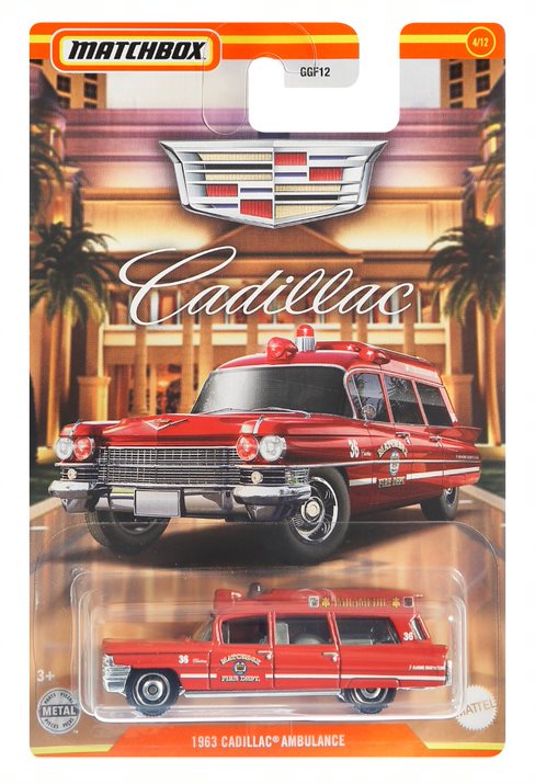 Matchbox Cadillac Ambulance - Toyworld