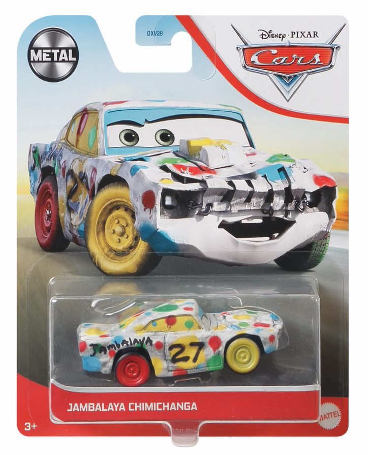 Disney Cars 3 Diecast Jambalaya Chimichanga - Toyworld