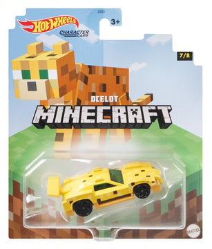 Hot Wheels Minecraft Cars Ocelot - Toyworld