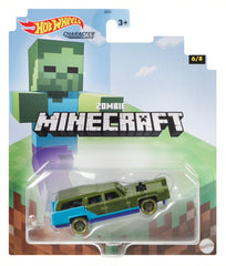 Hot Wheels Minecraft Cars Zombie - Toyworld