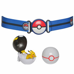 Pokemon Clip N Go Poke Ball Belt Set Pikachu - Toyworld