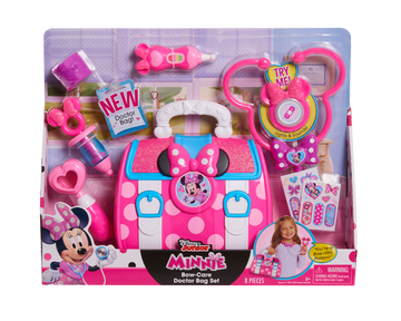 Disney Minnies Bow Care Doctor Bag Set | Toyworld