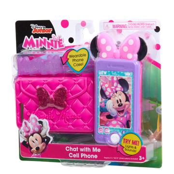 Disney Minnie Chat With Me Cell Phone Set | Toyworld