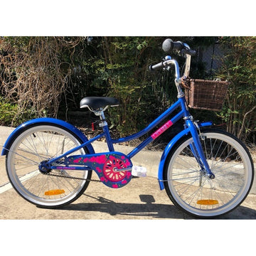 Colorado 20 Inch Retro Chrissy Purple With Basket 1 - Toyworld