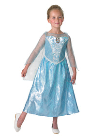 Disney Frozen Queen Elsa Light Up Costume And Musical Charm - Toyworld