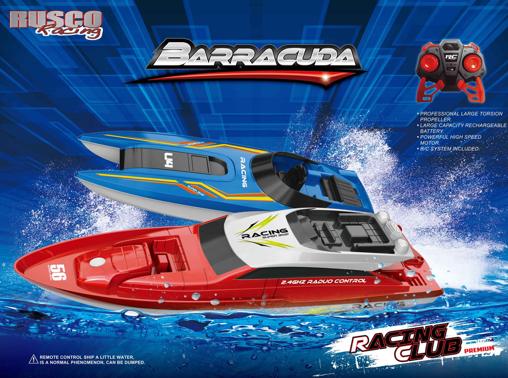 Rusco Racing Barracuda Boat - Toyworld