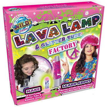 Wild Science Lava Lamp & Glitter Tube Factory - Toyworld