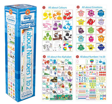 Numeracy Posters Assorted Styles - Toyworld