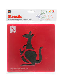 Stencils Australian Animals - Toyworld