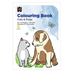 Ec Colouring Book Cats & Dogs - Toyworld